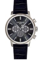 Orologio Locman Uomo 1960 Crono in Acciaio 0254A01A-00BKGYPK - 0254A01A-00BKGYPK